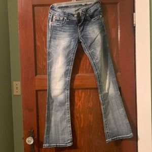 Miss Me light wash flare jeans